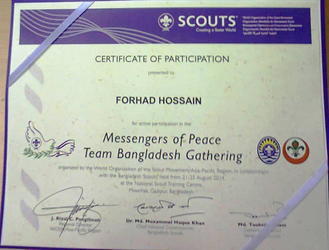 I'm a Messengers of Peace...!