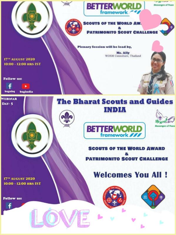 DAY - 05 VIRTUAL WEBINAR ON ⚜⚜️️BETTER WORLD FRAMEWORK⚜️⚜️