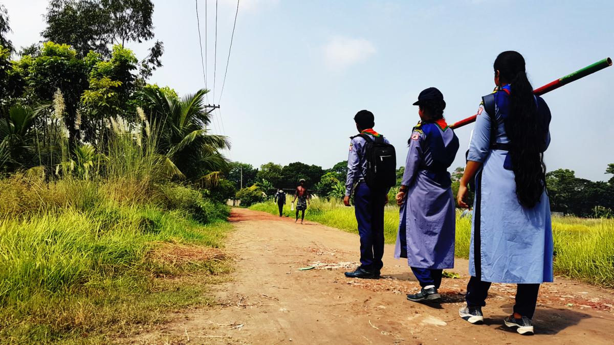 Hiking:Dhaka District Rover Mate Course