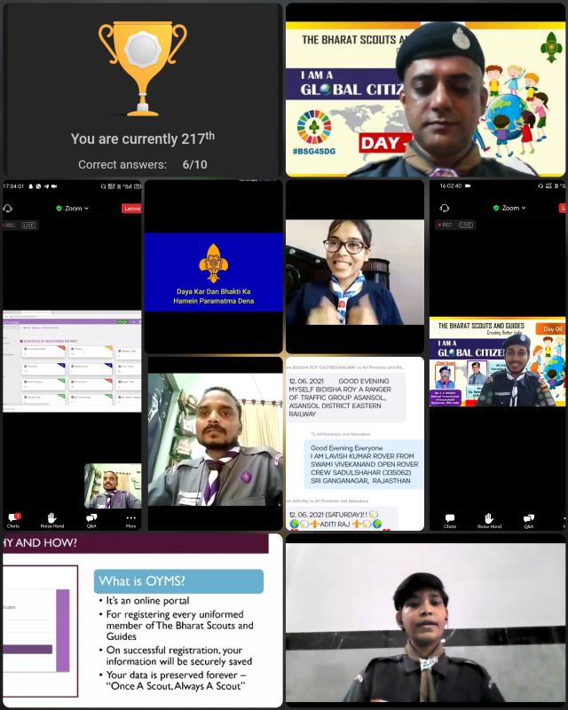 Webinar on SDG's Day 6th