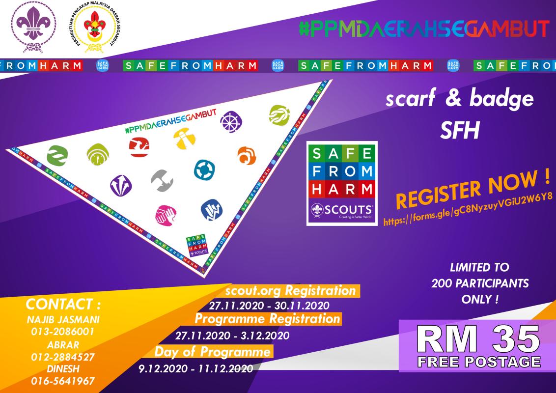 PROGRAM SAFE FROM HARM PERINGKAT DAERAH SEGAMBUT TAHUN 2020