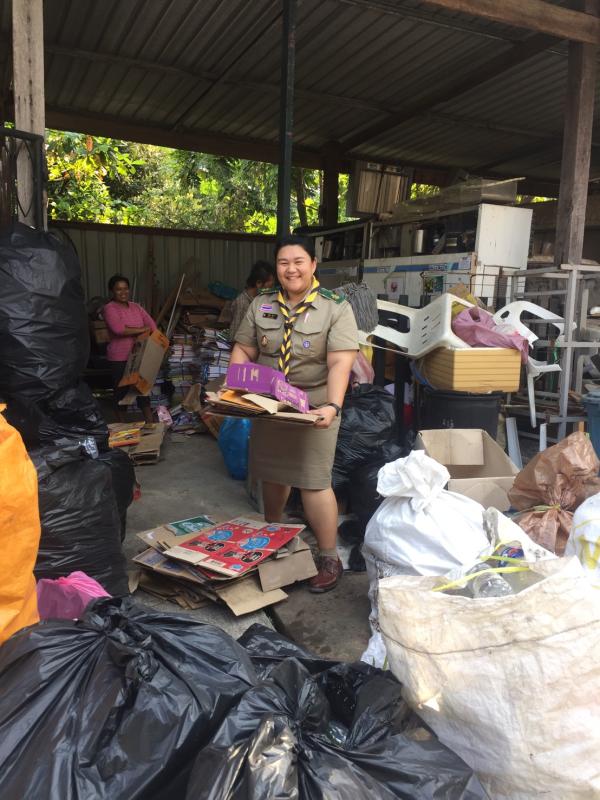 กิจกรรมคัดแยกขยะ