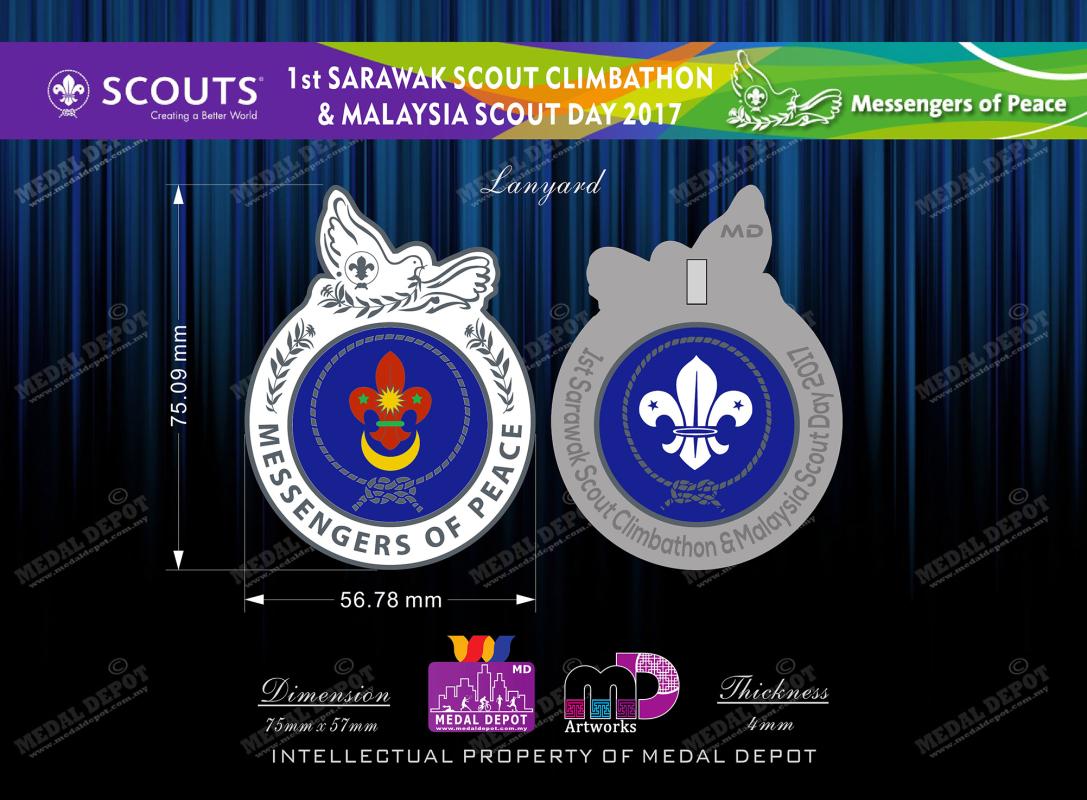 1st Sarawak Scout MoP Serapi Climbathon