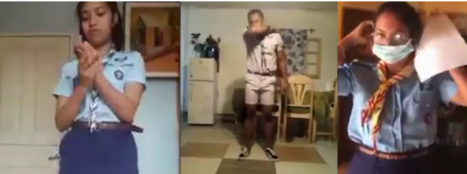 Scouts in Madagascar use Tik Tok and Facebook against Coronavirus