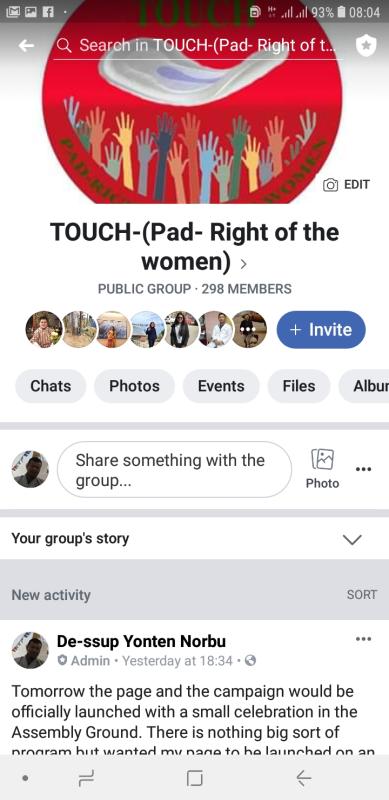 launched the campaign- TOUCH