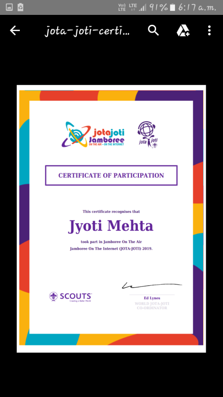 JOTA JOTI Digital jamboree. 