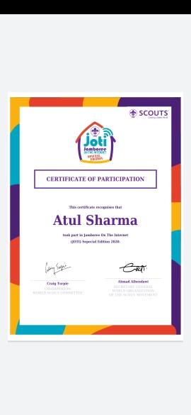 Digital Scouting Guiding Challenge 1 – #Special JOTI, 3 – 5 April 2020