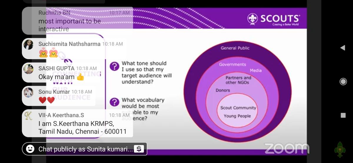 Webinar series attended on better world framework