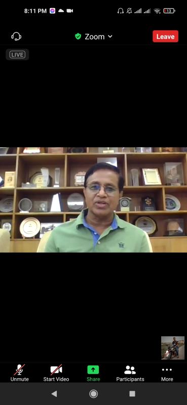 বাংলাদেশ স্কাউটস এবং বুয়েট এলমোনাই এসোসিয়েশনের পক্ষ থেকে মাস্ক বিতরনী অনুষ্ঠান উদ্বোধন।