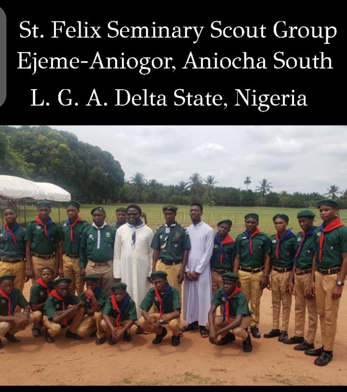 NEW SCOUT GROUP OPENED IN CATHOLIC SEMINARY IN DELTA STATE OF NIGERIA 