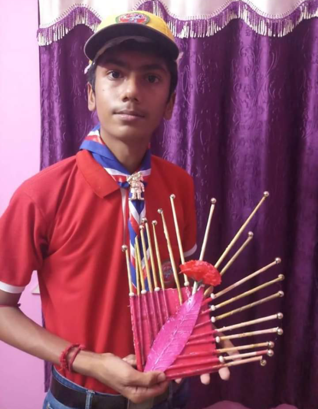 PROJECT SANKALP~MAKING HANDICRAFTS 