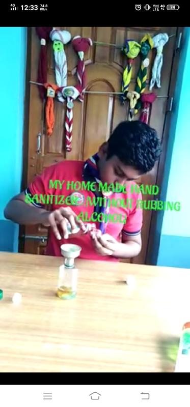 SANKALP - HOMEMADE HAND SANITIZER