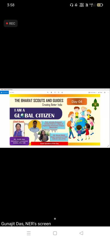 4th Day Of "I AM A GLOBAL CITIZEN" A Series Of Webinar On Sustainable Development Goals