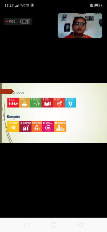 I AM A GLOBAL CITIZEN- SDG (WEBINAR )