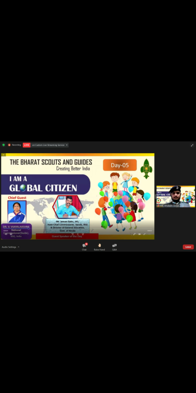 I AM A GLOBAL CITIZEN DAY 5- a series of webinars on Sustainable Development Goals (SDG)