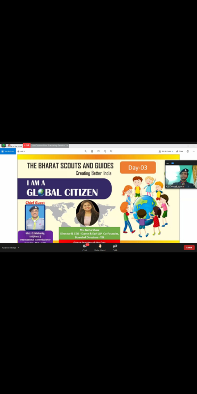 I AM A GLOBAL CITIZEN DAY 3- a series of webinars on Sustainable Development Goals (SDG)