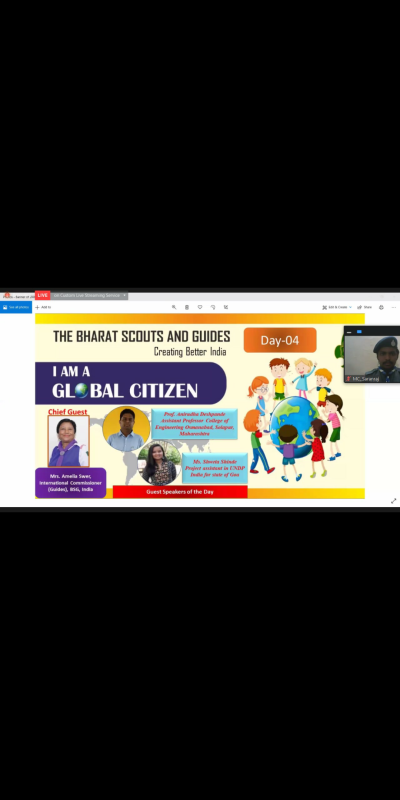 I AM A GLOBAL CITIZEN DAY 4- a series of webinars on Sustainable Development Goals (SDG)