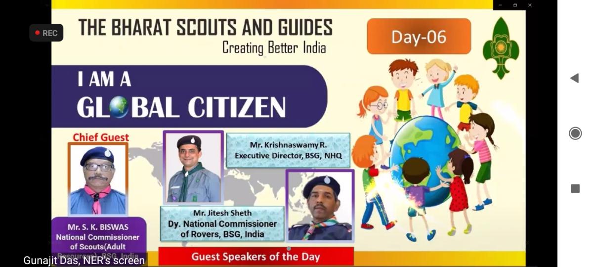 I'm a global citizen, a series of webinars on SDGs Day 6