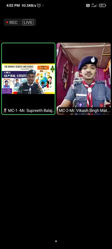 Webinar on ' I am global citizen' day-6