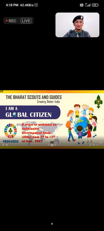 Webinar on ' I am global citizen' day-7