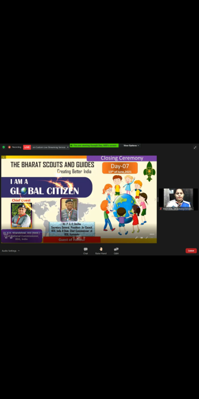 I AM A GLOBAL CITIZEN DAY 7- a series if webinars on Sustainable Development Goals (SDG)