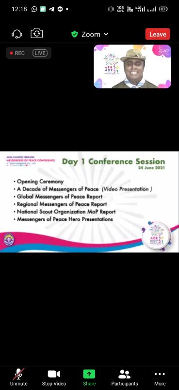 APR MOP CONFRENCE  2021(DAY - 1)