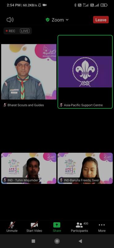 Webinar on Asia, Pacific MoP Day2