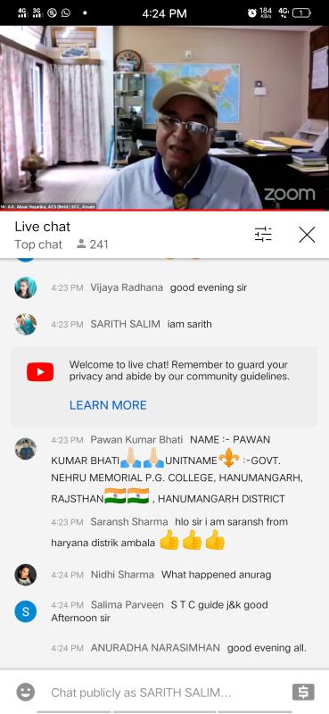 REPORT FOR THE WEBINAR OF SUSTAINABLE DEVELOPMENT GOALS DAY 3