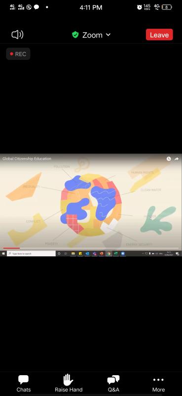 REPORT FOR THE WEBINAR OF SUSTAINABLE DEVELOPMENT GOALS DAY 6