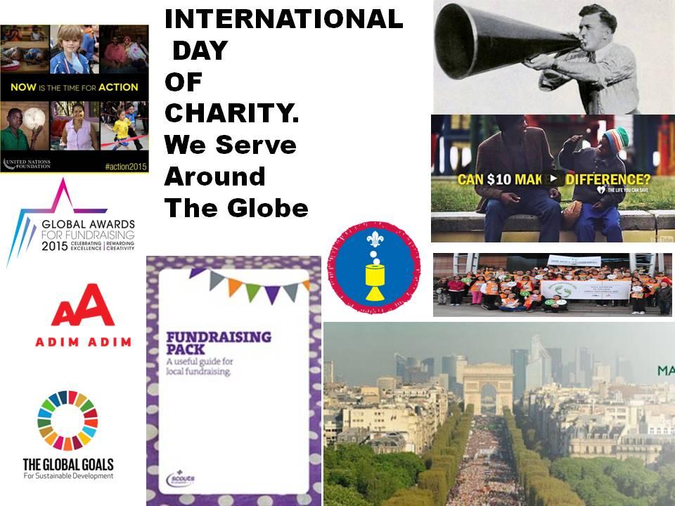 5 SEPTEMBER  2015. INTERNATIONAL DAY OF CHARITY