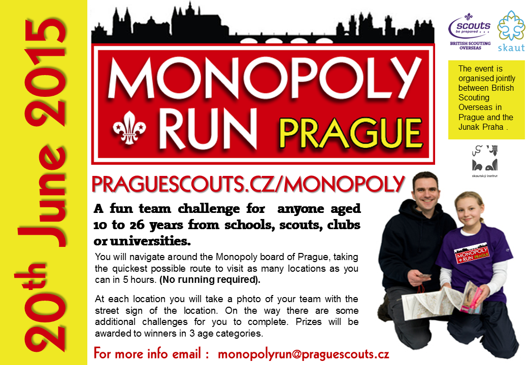 Monopoly Run Challenge Prague