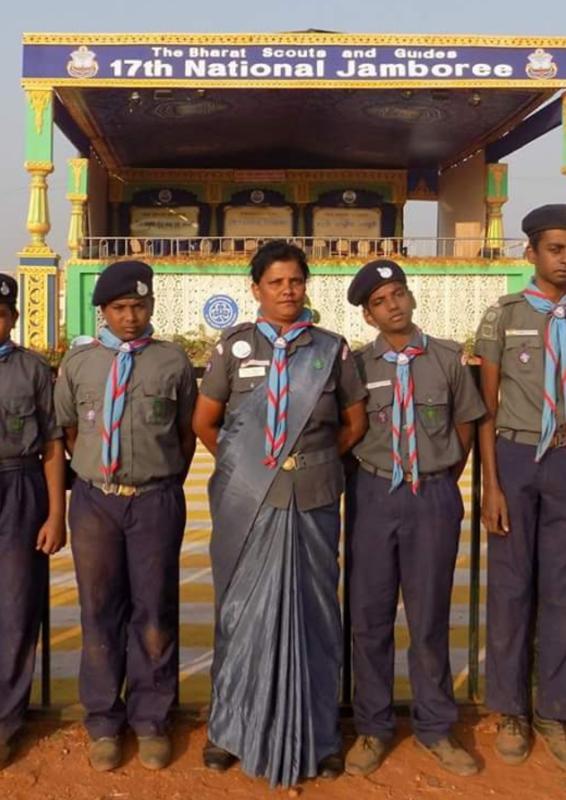 KRM Public School. Scout Cooking Competition Chennai.