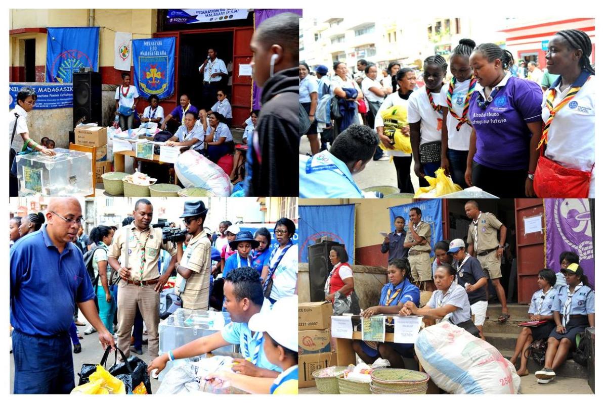GIVE HANDS TO OTHERS "AFRICA SCOUT DAY 2017"