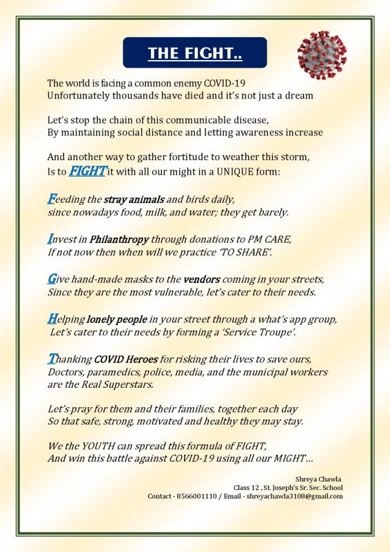 Fight against COVID-19