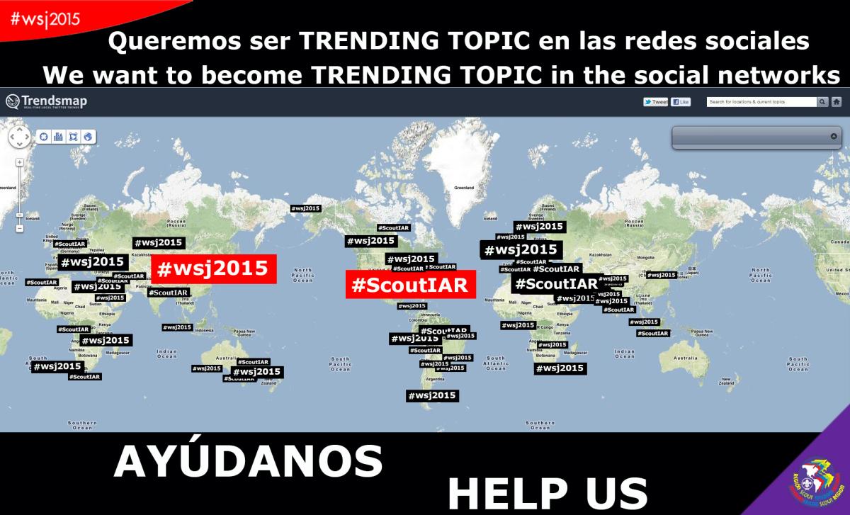 COMPARTE Y USA  #wsj2015 #ScoutIAR / SHARE AND USE  #wsj2015 #ScoutIAR