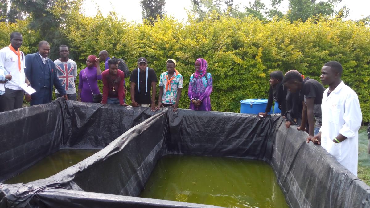 Food for life Project - Visit to Joy Intergrated Fish Farm