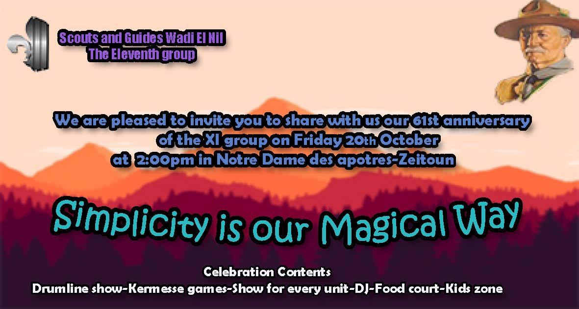 61st Anniversary Celebration