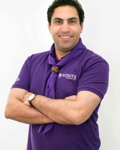 الأمين العام للمنظمة الكشفية العالمية الأستاذ أحمد الهنداوي يتقدم بالتهاني لنتسبي الحركة الكشفية بيوم المؤسس 