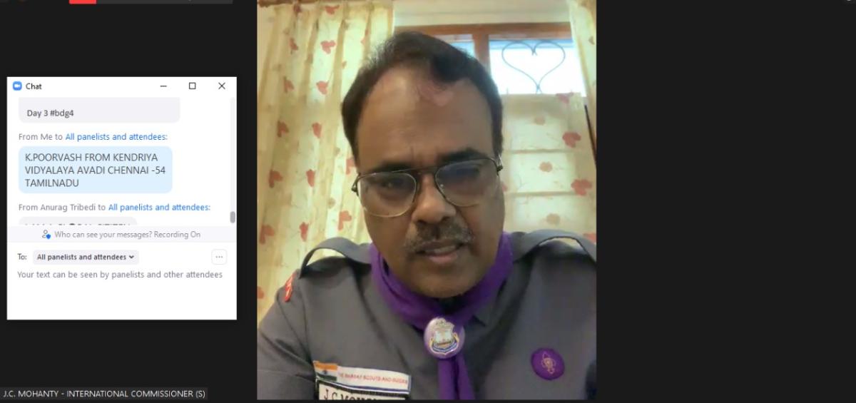 ATTENDANCE REPORT FOR 'I AM A GLOBAL CITIZEN' WEBINAR 3rd DAY