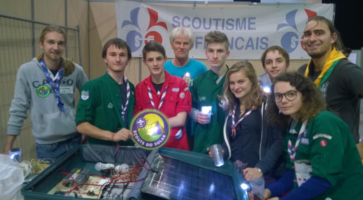 Scouts go Solar during UN Climate Summit…with a Solar Suitcase at the Conference of Youth