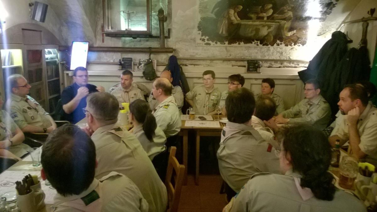 Hungarian Wood Badge reunion - and issue from Gilwell Reunion