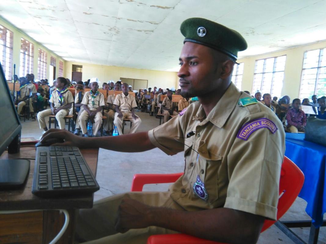 THE JOTA JOTI AT TANZANIA.