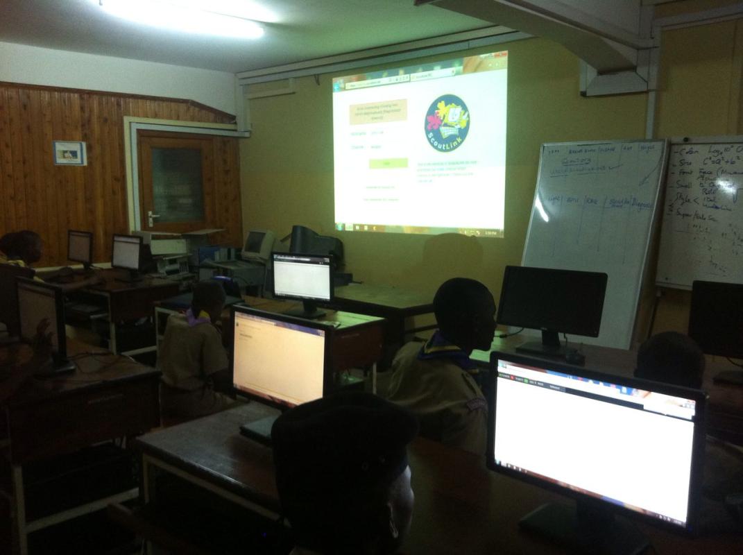 THE JOTA JOTI AT TANZANIA.