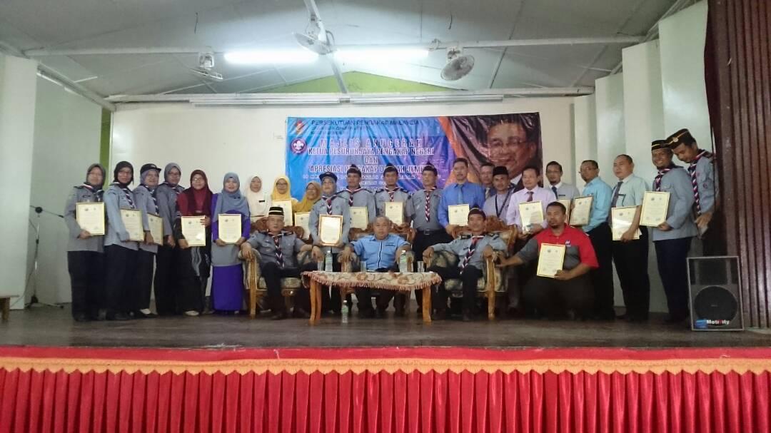 MAJLIS ANUGERAH KETUA PESURUHJAYA PENGAKAP NEGERI DAN APRESIASI PENGAKAP DAERAH JEMPOL 2017