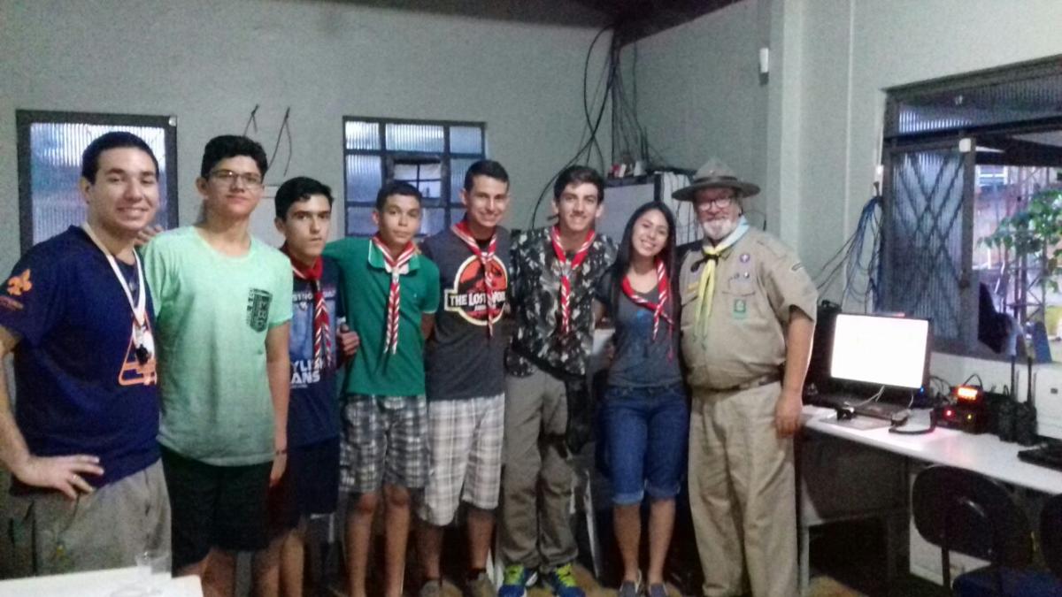 Grupo Escoteiro Bernardo Sayão 2º GO, Anápolis-Go/Br participa do 60º JOTA