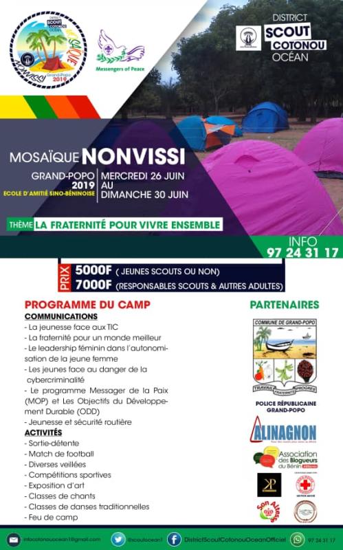 CAMP MOSAÏQUE #Nonvissi_2019