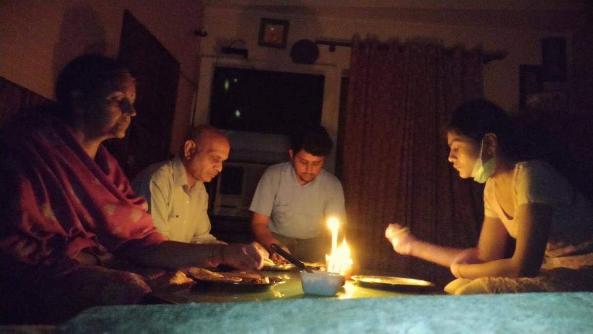 Dinner in the dark