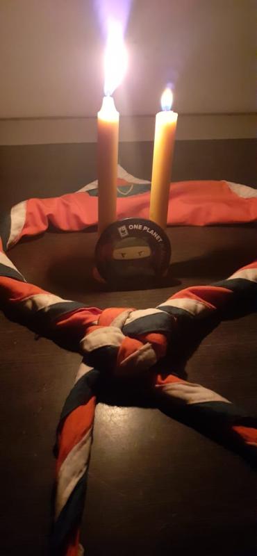 #Dinner_In_The_Dark #EarthHour #Sustainability