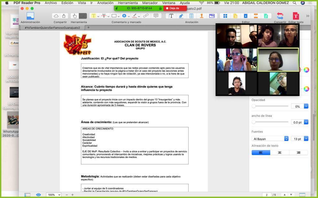 #YoTambienQuieroSerFamosoGuanajuato2 - El proyecto esta en scout.org! 