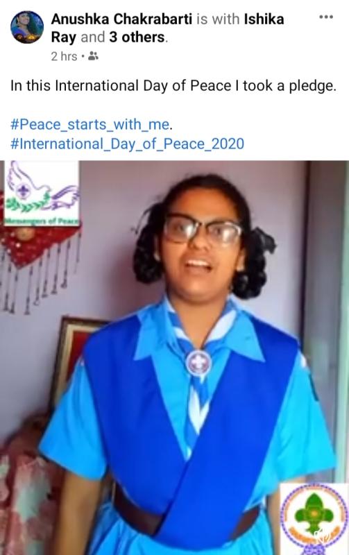 The International day of Peace 2020